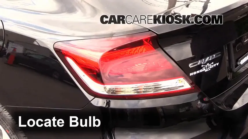 2015 Honda Civic LX 1.8L 4 Cyl. Coupe Lights Tail Light (replace bulb)